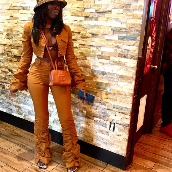 shane justin Denim - Shane Justin Camel Colored SET